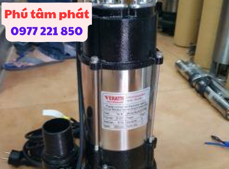 Bơm chìm nước thải Veratti model: VRm750F